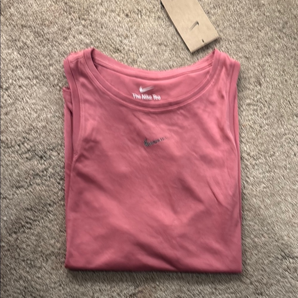 Nike Pink Sleeveless Tee